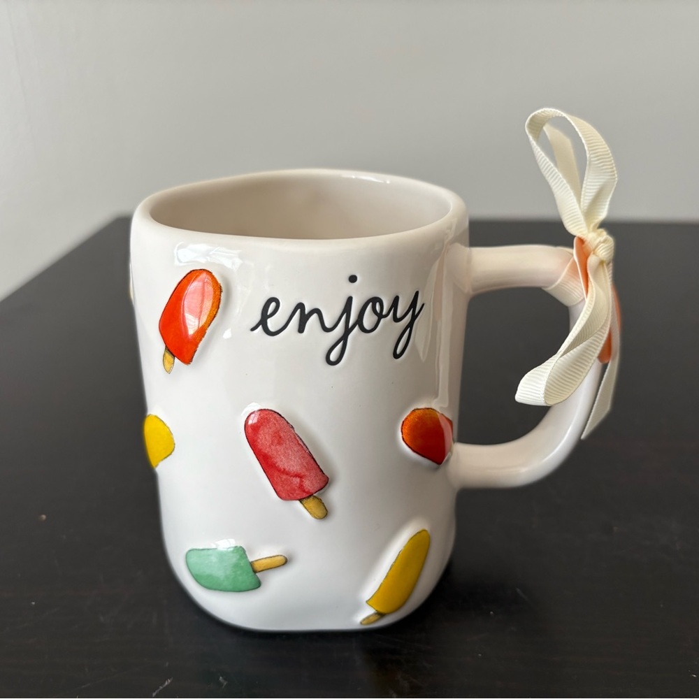 New Rae Dunn Enjoy Popsicle Mug